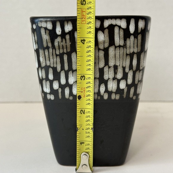 Beekman Home Brown & White Coffee Tea Mug Cup Square Marble Effect - Picture 8 of 9